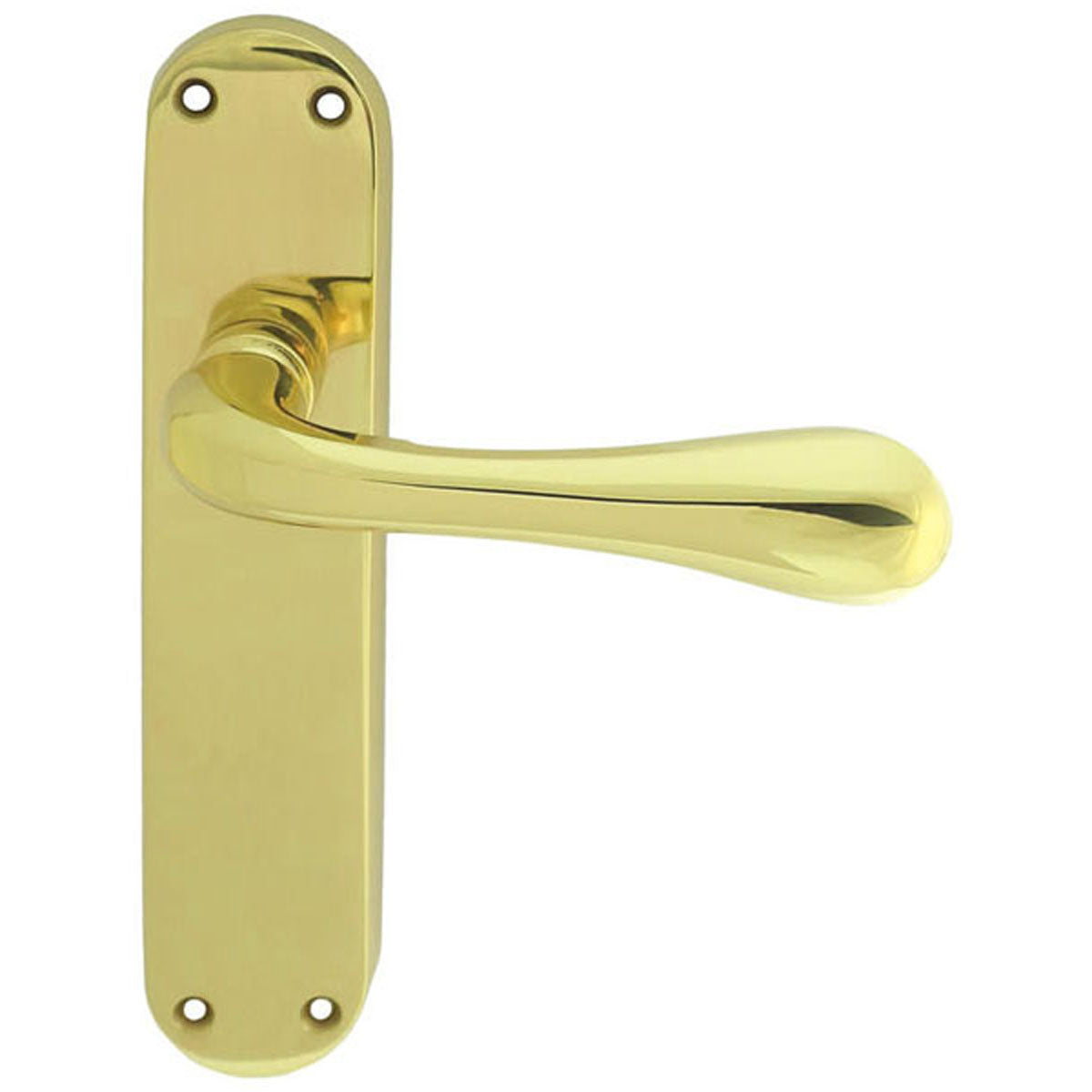 ASTRO LEVER HANDLE LATCH 185x40 PBR EL22 by CARLISLE BRASS