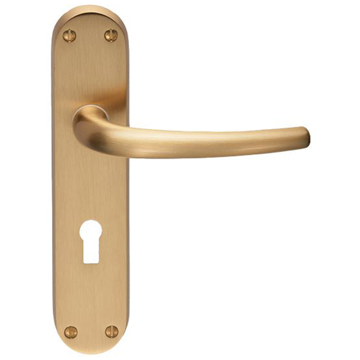 LILLA LEVER HANDLE LOCK 185x40 SBR EL31SB by CARLISLE BRASS