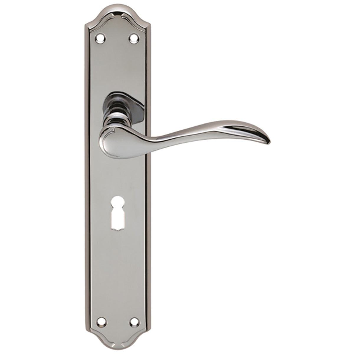 MADRID LEVER HANDLE LOCK 242x45 PCP DL290CP by CARLISLE BRASS