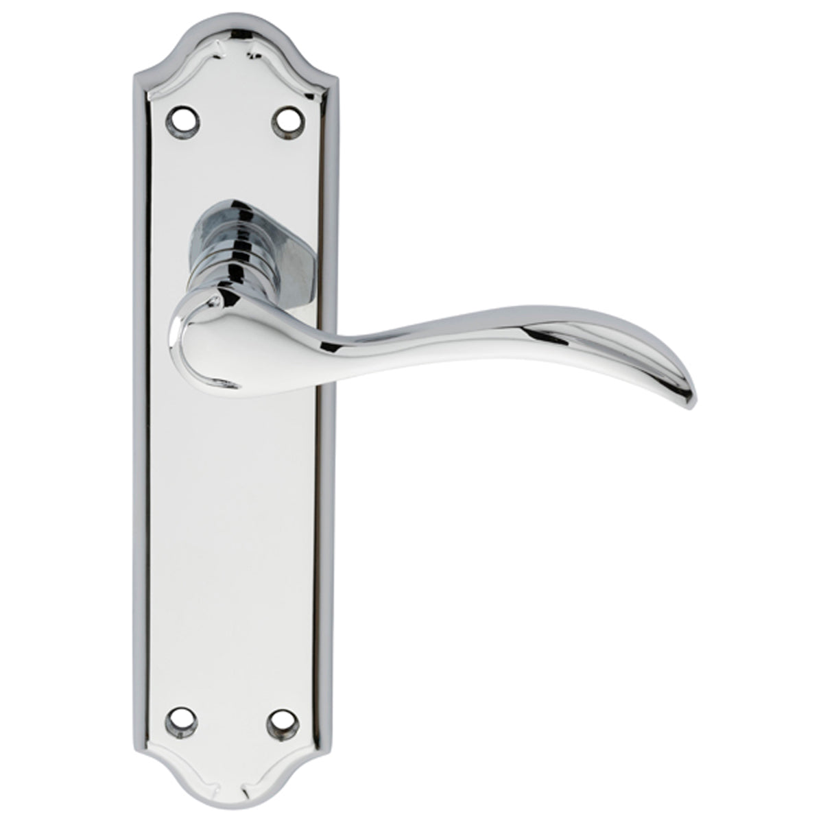MADRID LEVER HANDLE LATCH 180x45 PCP DL191CP by CARLISLE BRASS