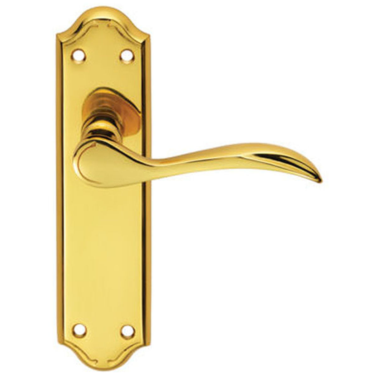 MADRID LEVER HANDLE LATCH 180x45 PBR DL191 by CARLISLE BRASS