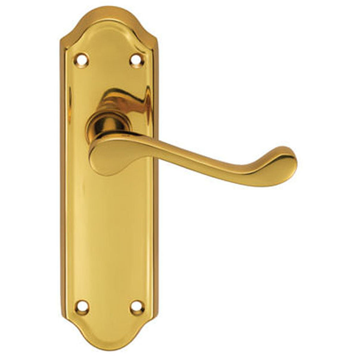 ASHTED LEVER HANDLE LATCH 168x47 PBR DL18 by CARLISLE BRASS
