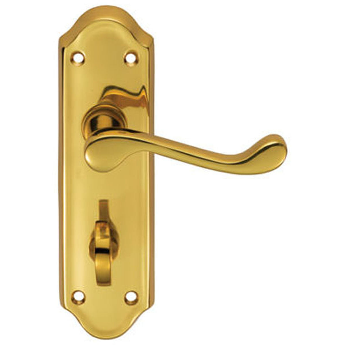 ASHTED LEVER HANDLE BATH 168x47 PBR DL18WC by CARLISLE BRASS