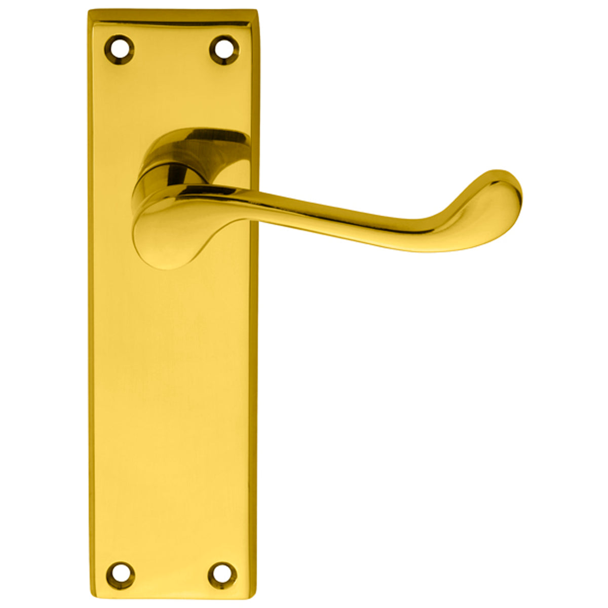 SCROLL LEVER HANDLE SWEEDOR 150x42 PBR DL54S by CARLISLE BRASS