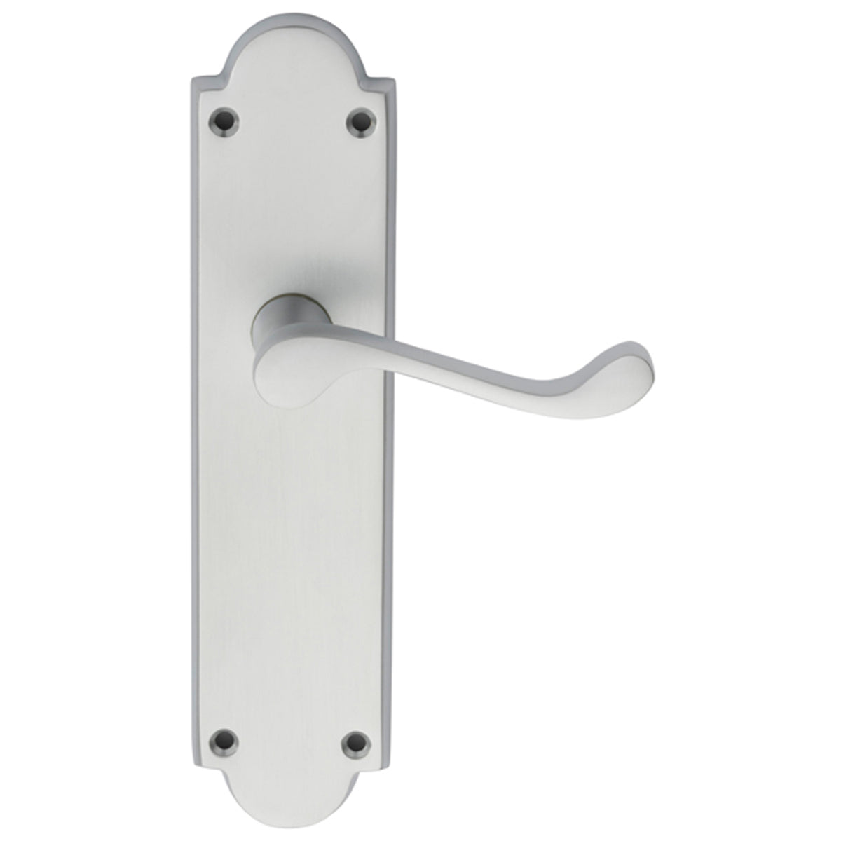 VICTORIAN SCROLL LEVER HANDLE LATCH 205x49 SCP M67SC by CARLISLE BRASS