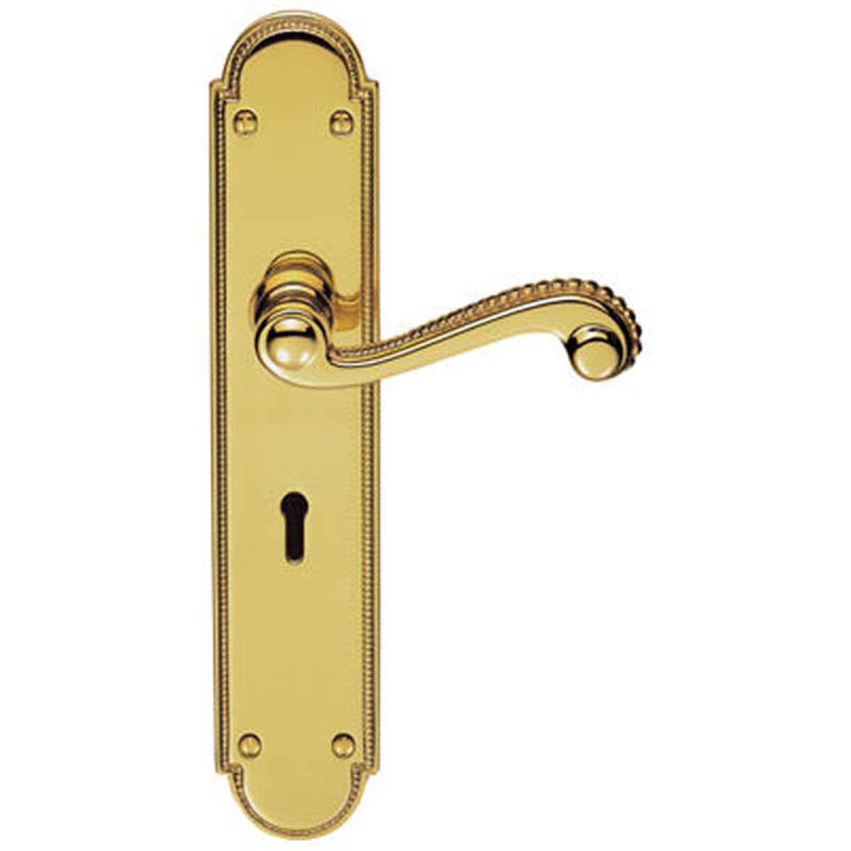 CHESHAM LEVER HANDLE LOCK 250x50 PBR DL271 by CARLISLE BRASS