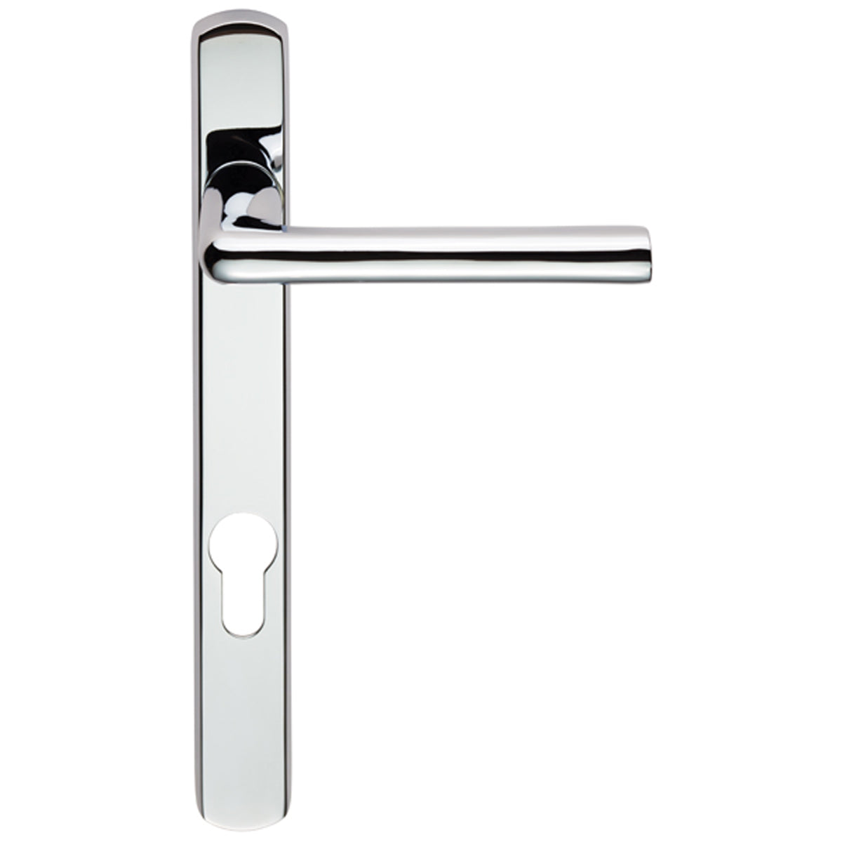 ROSA LEVER HANDLE EURO 124HC PCP SZS01NP92CP by CARLISLE BRASS