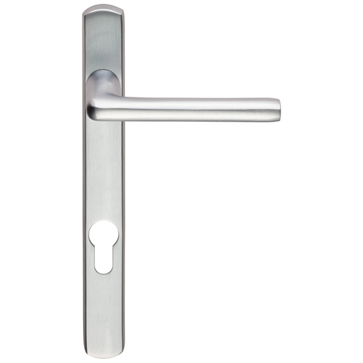 ROSA LEVER HANDLE EURO 124HC SCP SZS01NP92SC by CARLISLE BRASS