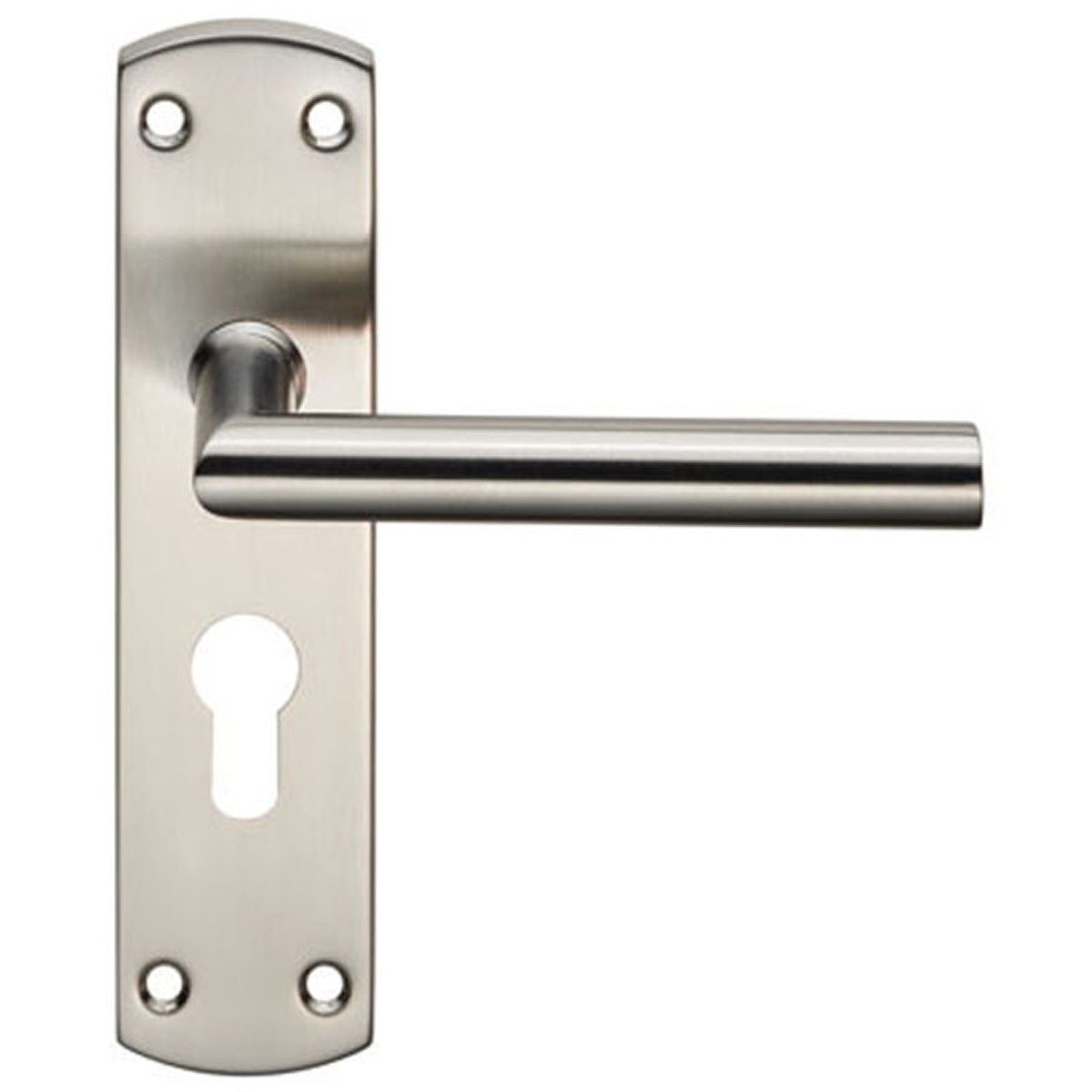 ESPEC MITRED LEVER HANDLE EURO 112 SSS CSLP1162E/SSS by CARLISLE BRASS