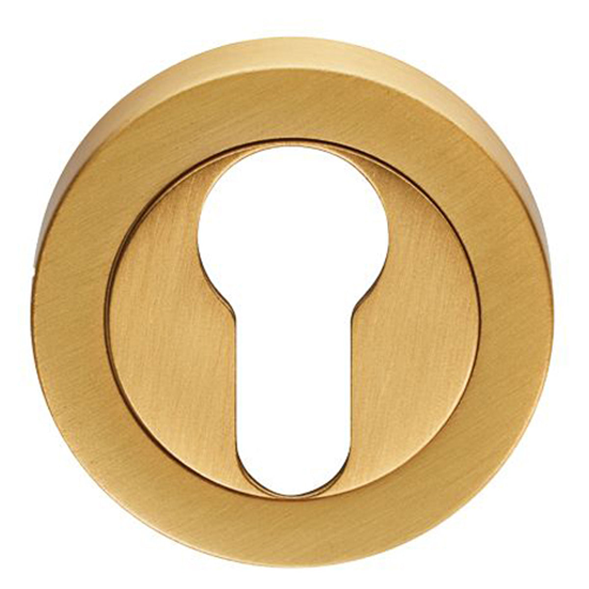 CONTEMP ESCUTCHEON EURO D50 SBR EUL001SB by CARLISLE BRASS