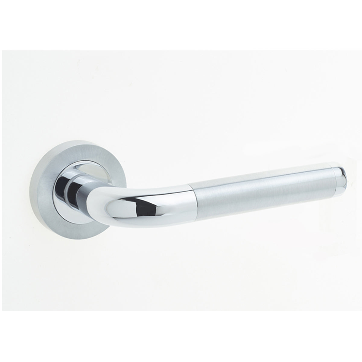 JEDO DUAL TWIN LEVER HANDLE+ROSE D50x130x70 PCP/SCP JV430PCSC