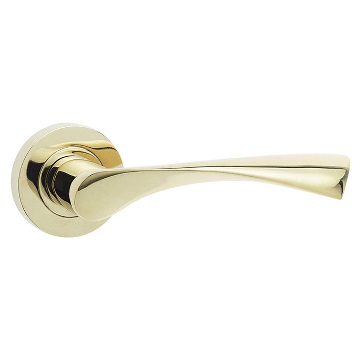 TWIRL LEVER HANDLE D50x125x59 PBR JV504PVD