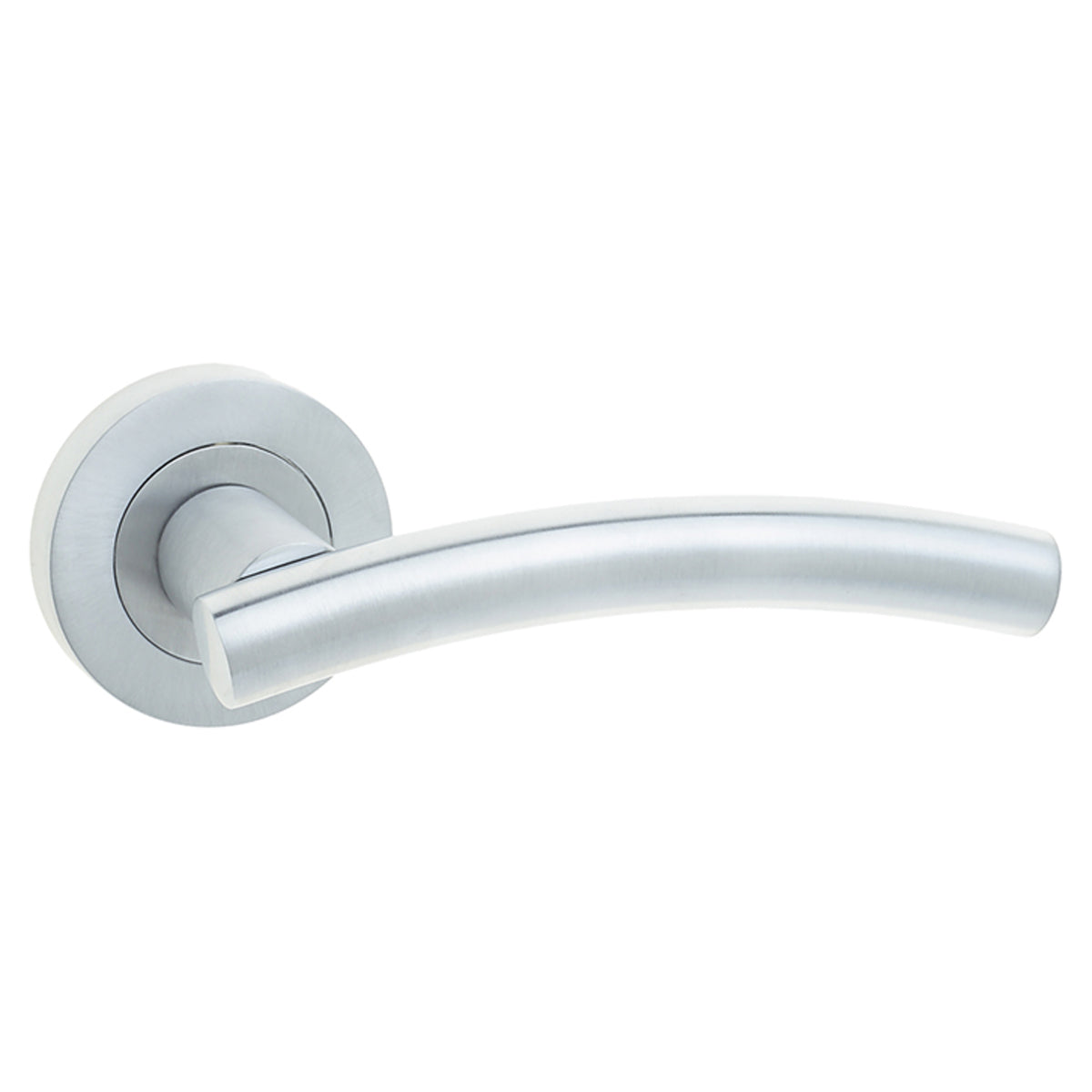CURVE LEVER HANDLE+ROSE D50x121x54 SCP JV520SC