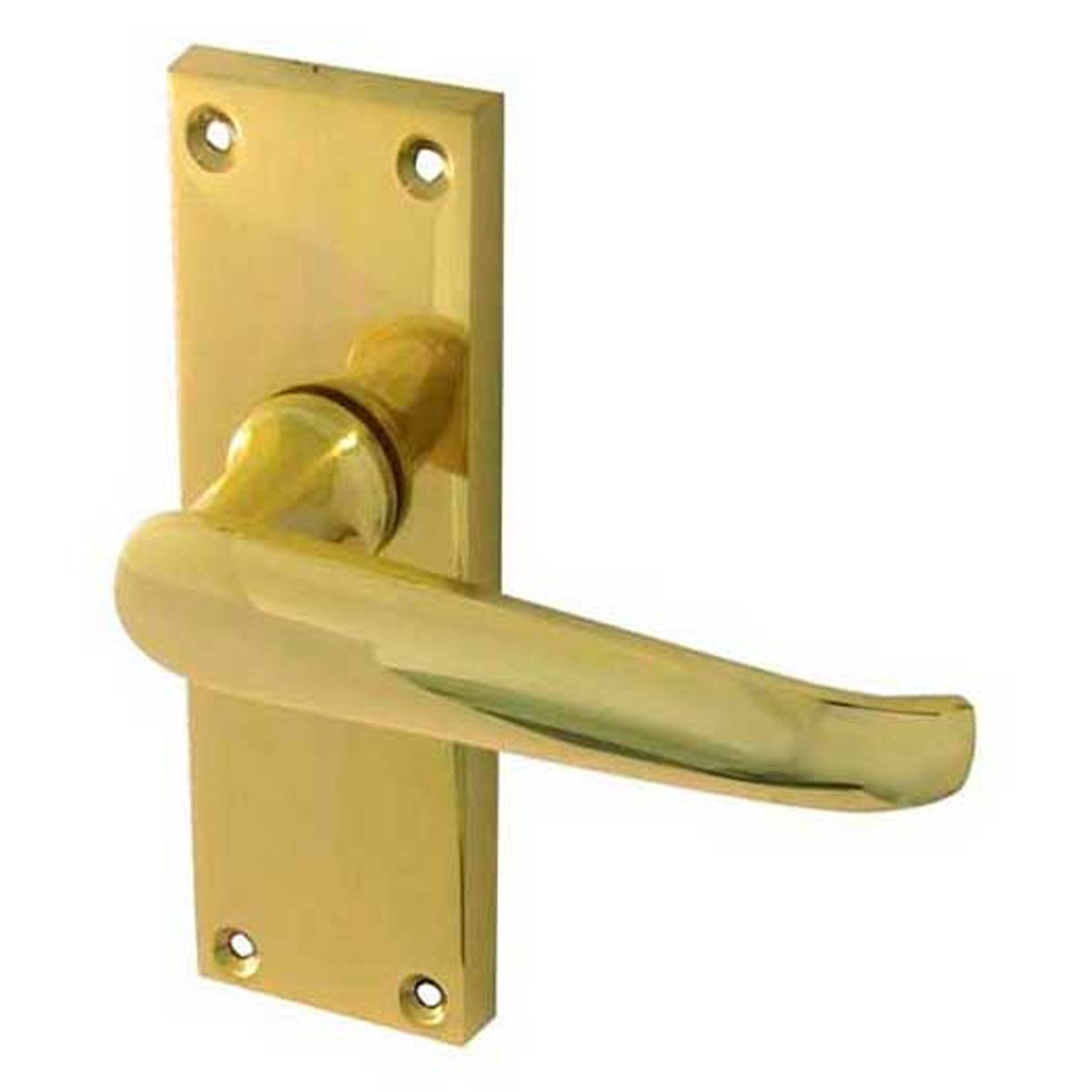 VICTORIAN STRAIGHT LEVER HANDLE LATCH 118x41x103 PBR JV31PB