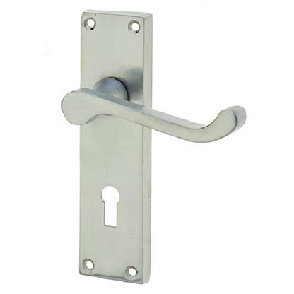 VICTORIAN SCROLL LEVER HANDLE LOCK 153x41x97 SCP