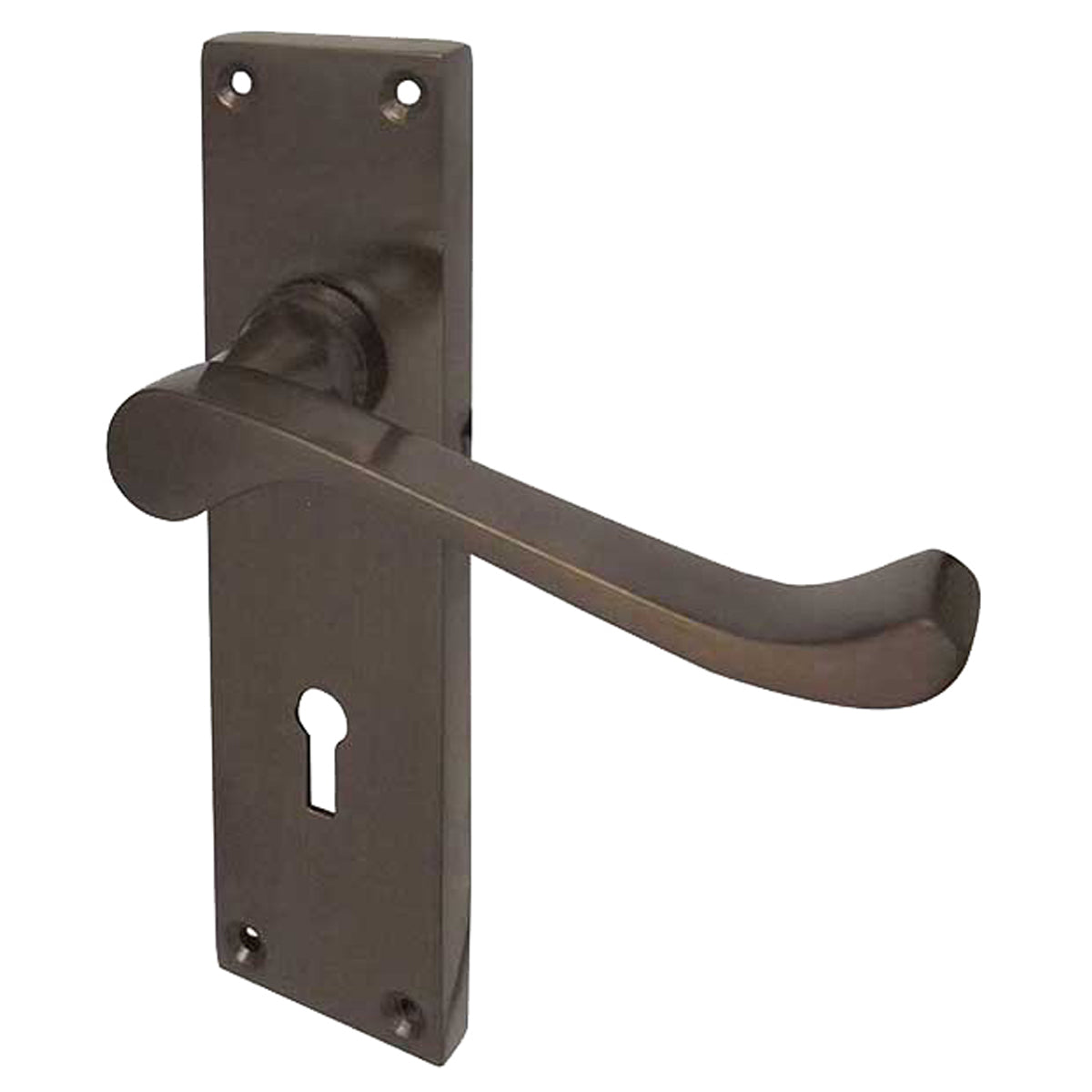 VICTORIAN SCROLL LEVER HANDLE LOCK 153x41x97 DBZ
