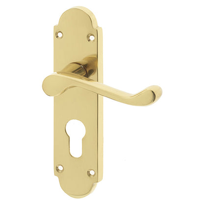 JEDO EPSOM SUITE LEVER HANDLE EURO 169x40x97 PBR JV250EPB