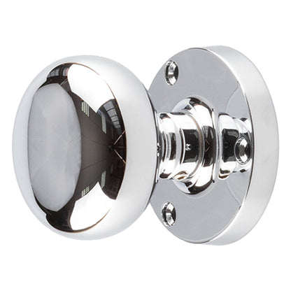 JEDO MUSHROOM MORTICE KNOB D60x60xD52 PCP JV35PC
