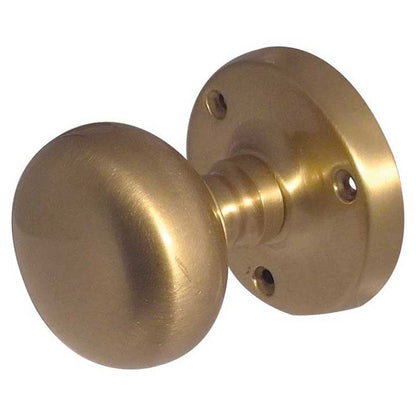 JEDO MUSHROOM MORTICE KNOB D60x60xD52 SBR JV35SB