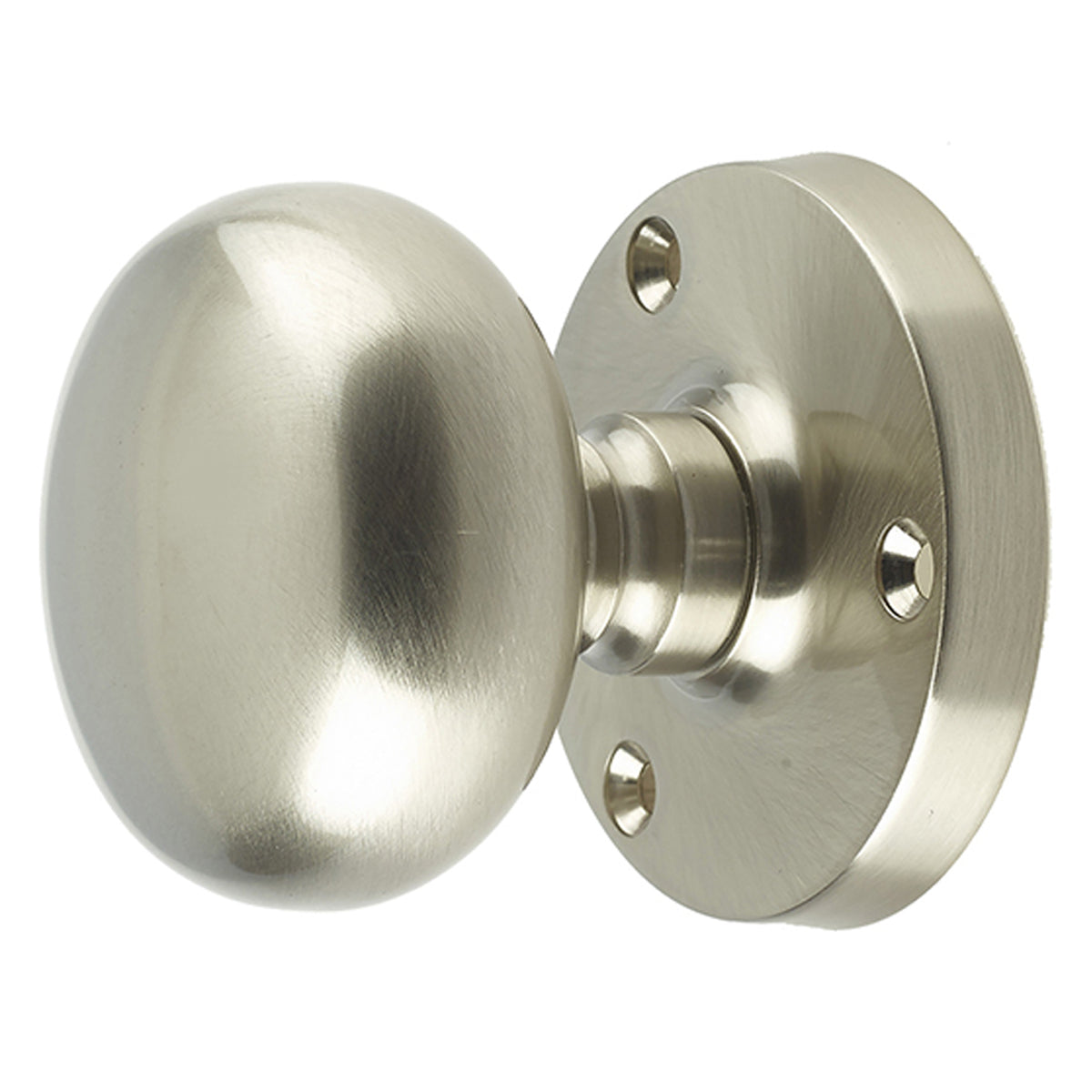 JEDO MUSHROOM MORTICE KNOB D60x60xD52 SNP JV35SN