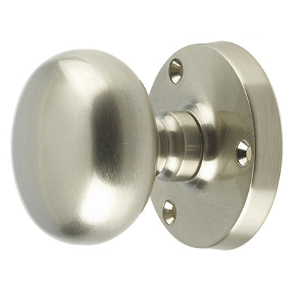 JEDO MUSHROOM MORTICE KNOB D60x60xD52 SNP JV35SN
