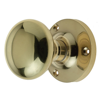 JEDO MUSHROOM MORTICE KNOB D60x60xD52 PBR JV35BPB