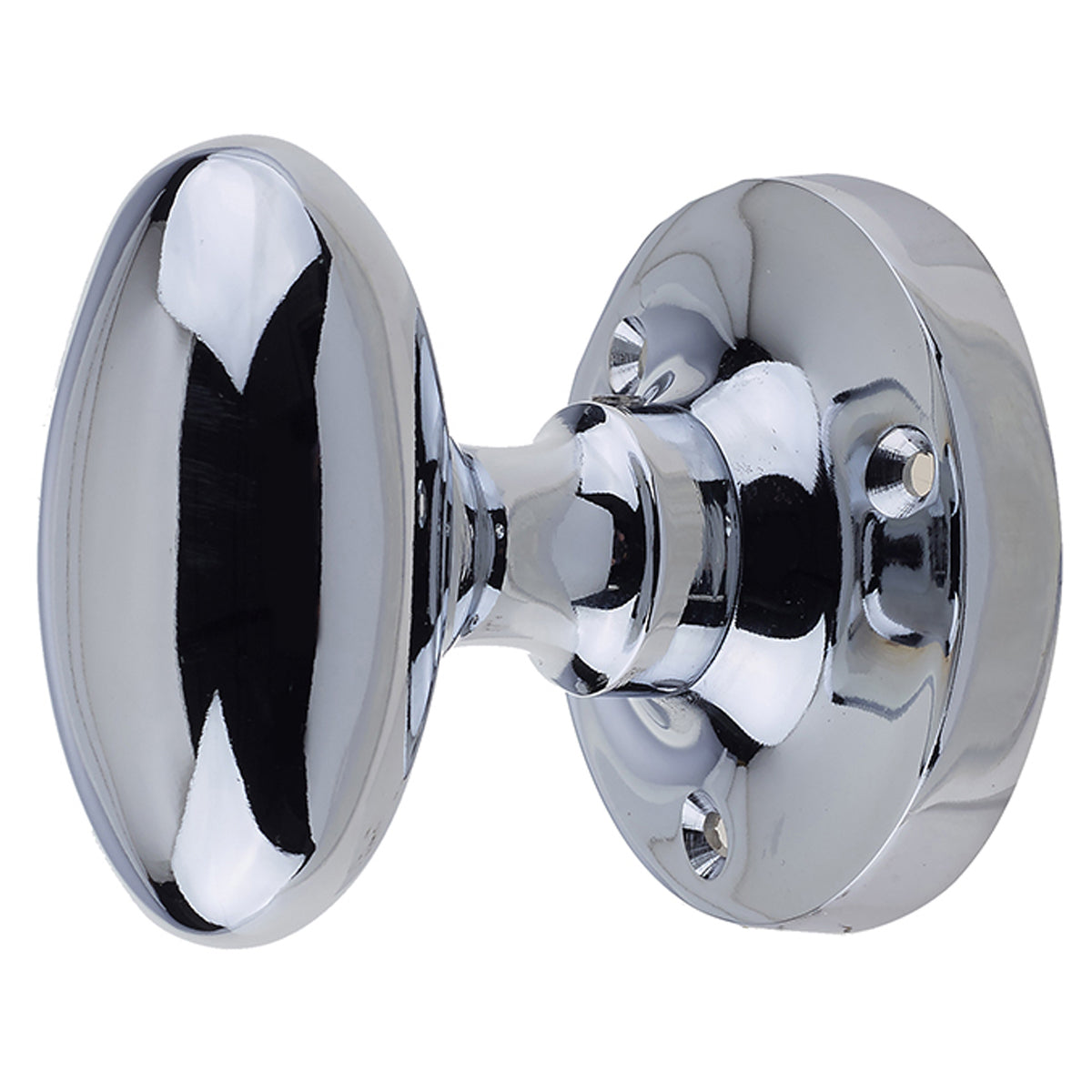 JEDO KNOTRAX OVAL MORTICE KNOB D60x64x55 PCP JV34BPC