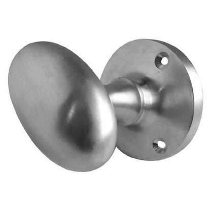 JEDO KNOTRAX OVAL MORTICE KNOB D60x64x55 SCP JV34BSC