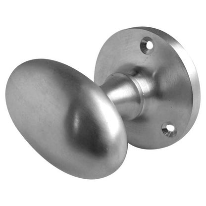 JEDO OVAL MORTICE KNOB D60x64x55 SCP JV34SC