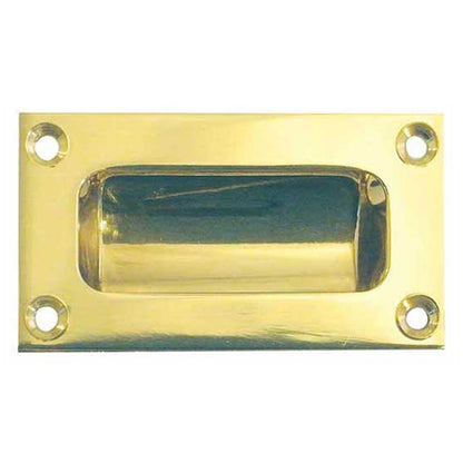 JEDO FLUSH PULL HANDLE 75x40x11 PBR JV428PB