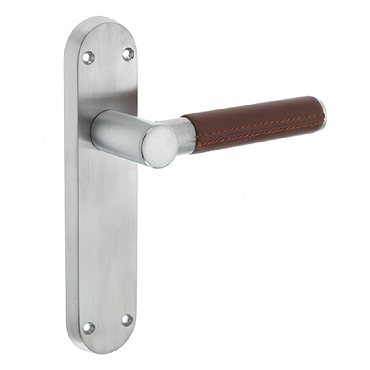 ASCOT SUITE LEVER HANDLE LATCH 183x40x119 SCP/BRN JV4007SC