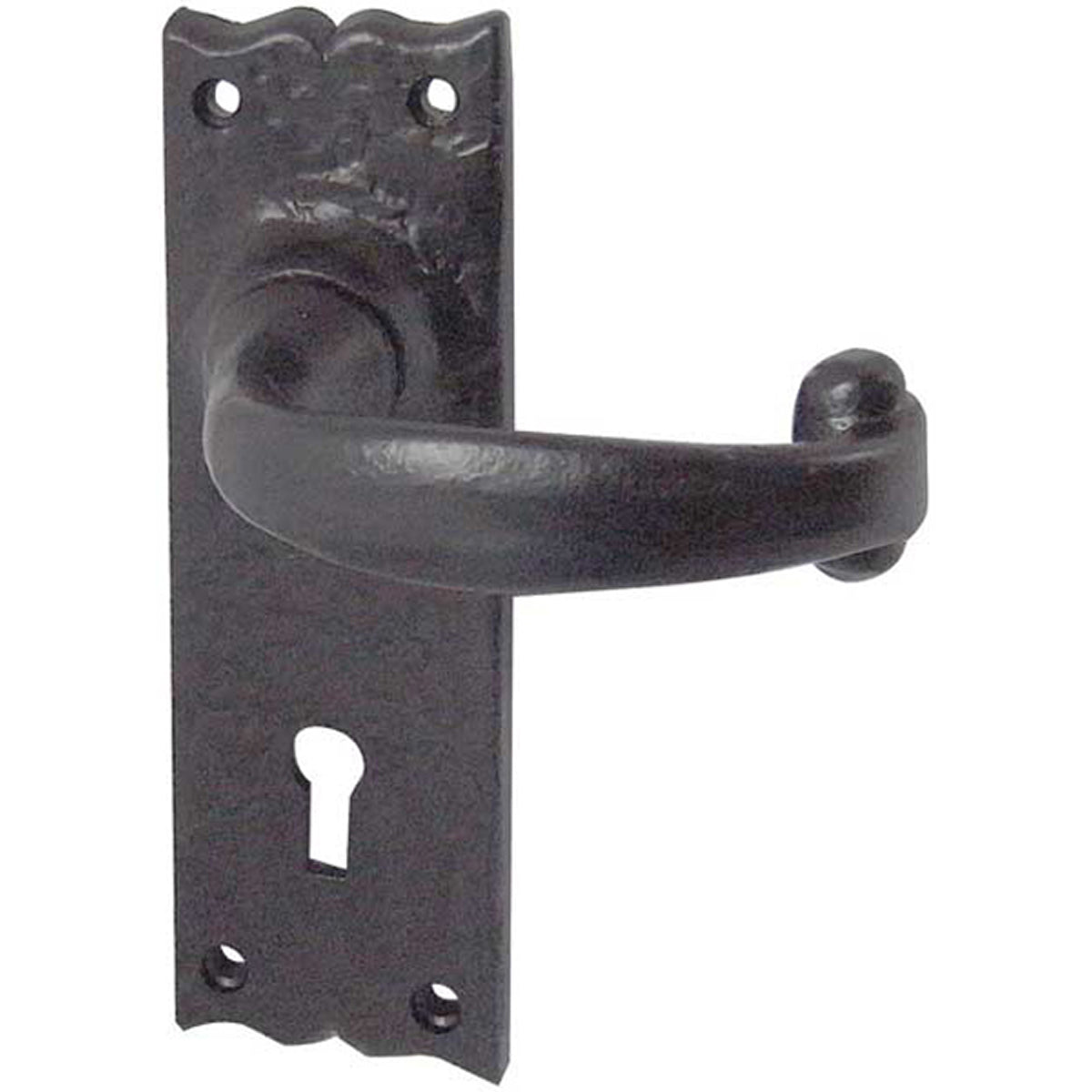 REGAL LEVER HANDLE LOCK 155x52 BLK