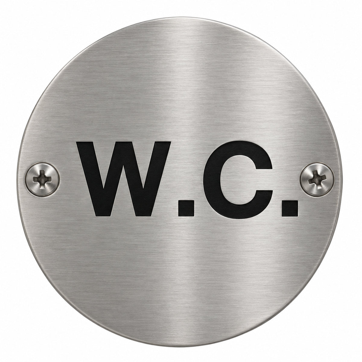 ECLIPSE STAINLESS STEEL SIGNAGE WC D76 SSS