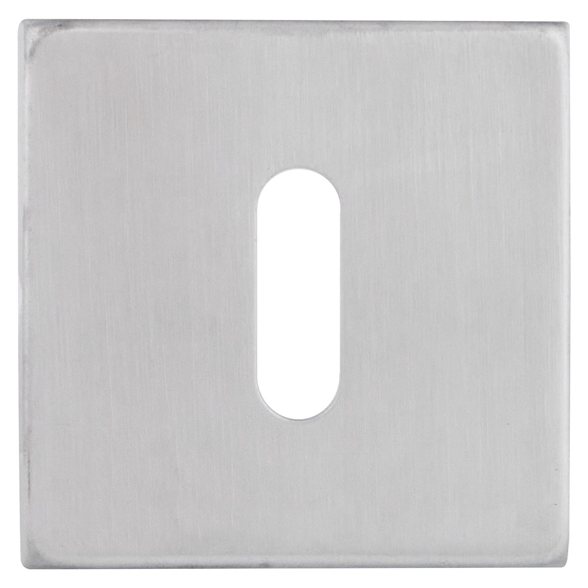 ECLIPSE STAINLESS STEEL SQUARE ESCUTCHEON KEYWAY SSS by FRISCO UK SALES LTD