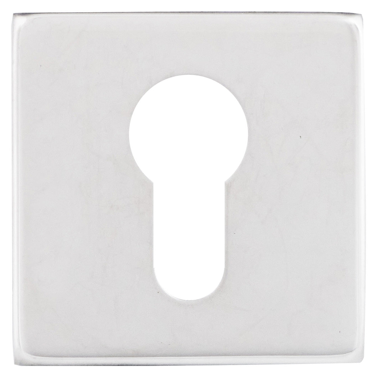 ECLIPSE STAINLESS STEEL SQUARE ESCUTCHEON EURO PSS by FRISCO UK SALES LTD