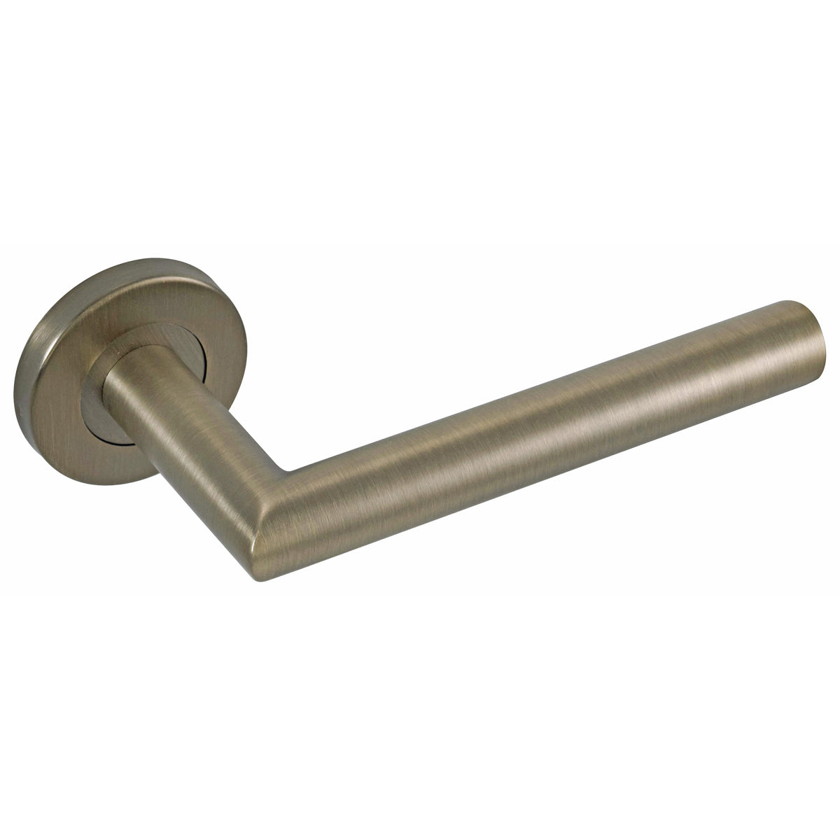 ECLIPSE MITRED LEVER HANDLE+ROSE D52x140x48 MAB – DHF635A