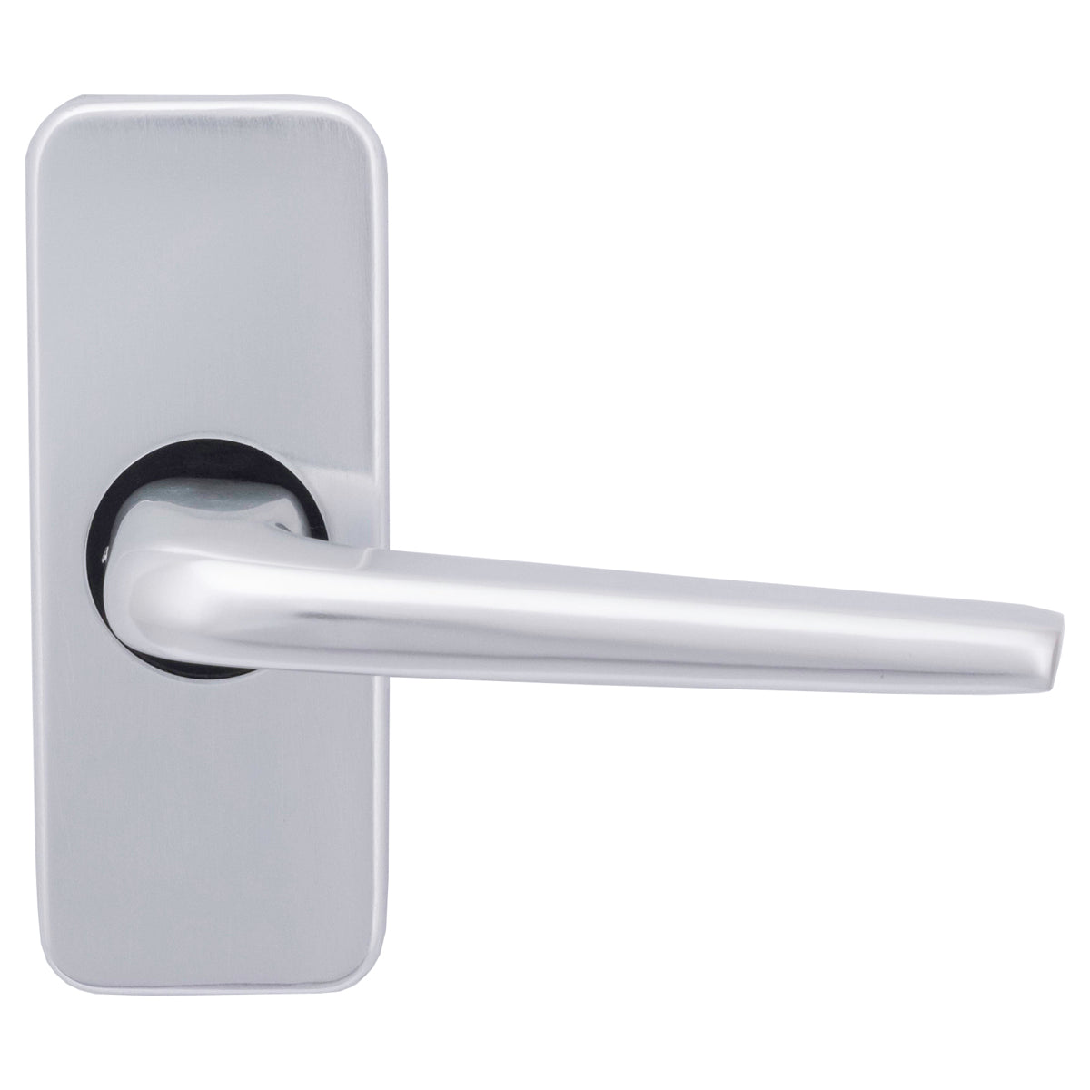 ECLIPSE 1000 SERIES LEVER HANDLE+BACKPLATE 104x40 LATCH PAA by FRISCO UK SALES LTD