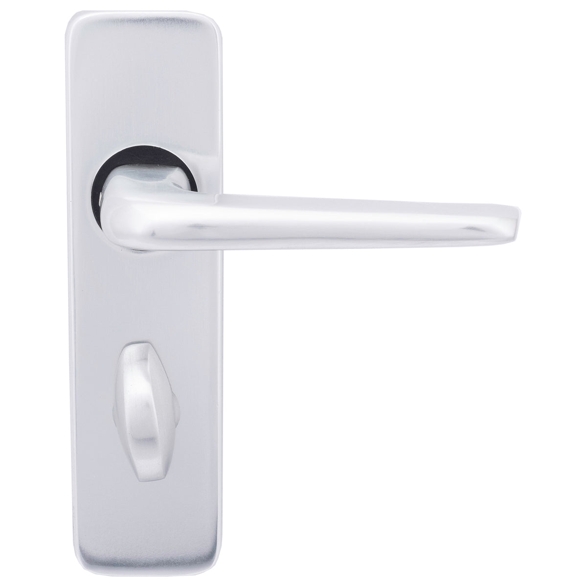 ECLIPSE 1000 SERIES LEVER HANDLE+BACKPLATE 154x40 BATHROOM PAA by FRISCO UK SALES LTD