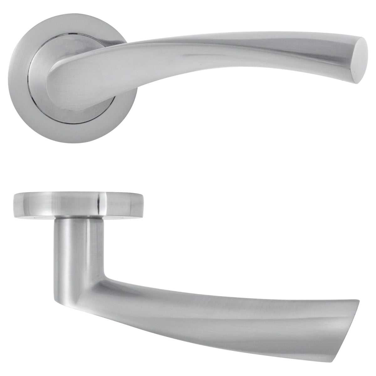 ECLIPSE MONZA LEVER HANDLE+ROSE D52 SCP by FRISCO UK SALES LTD