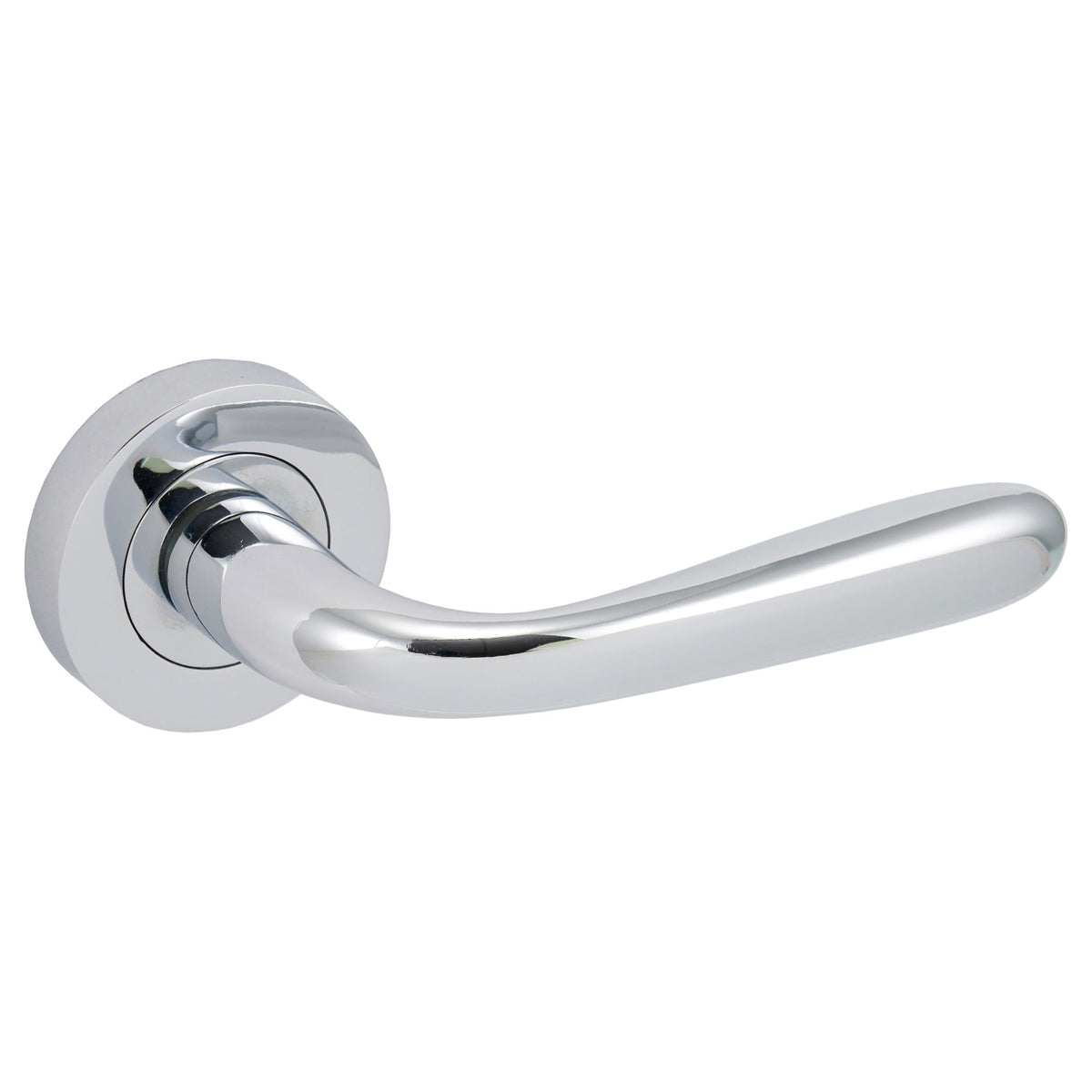 ECLIPSE PERLA LEVER HANDLE+ROSE D52 PCP by FRISCO UK SALES LTD