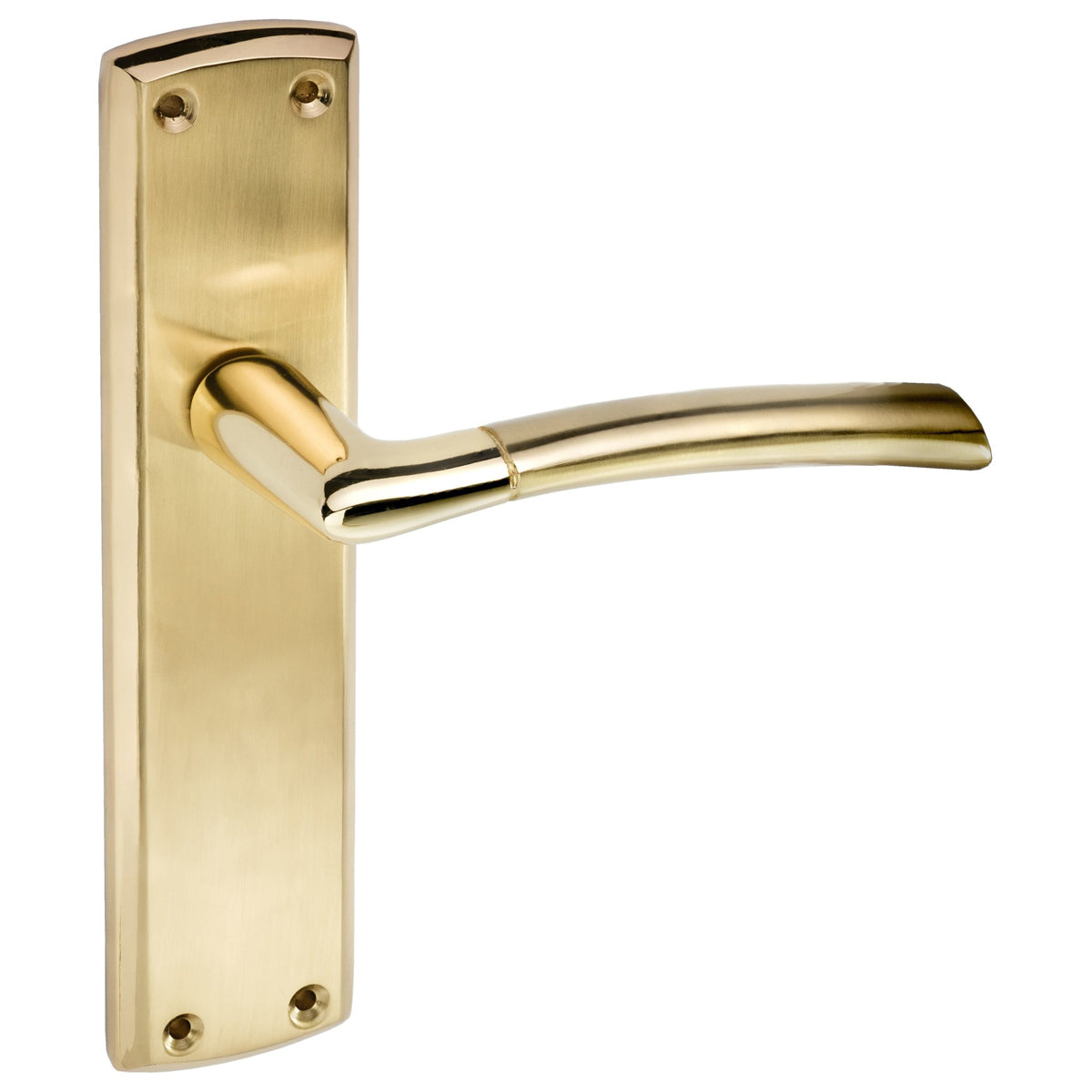 ECLIPSE TIFOSI LEVER HANDLE+BACKPLATE 190x44 LATCH PBR/SBR by FRISCO UK SALES LTD