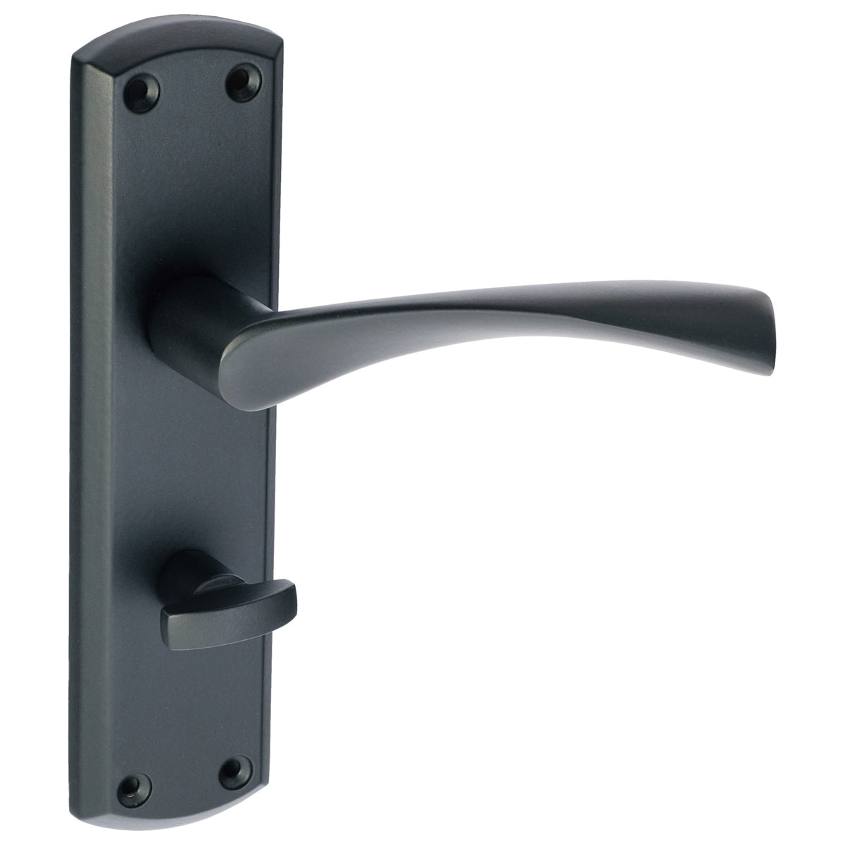 ECLIPSE MONZA LEVER HANDLE+BACKPLATE 175x44x122 BATHROOM MBK by FRISCO UK SALES LTD