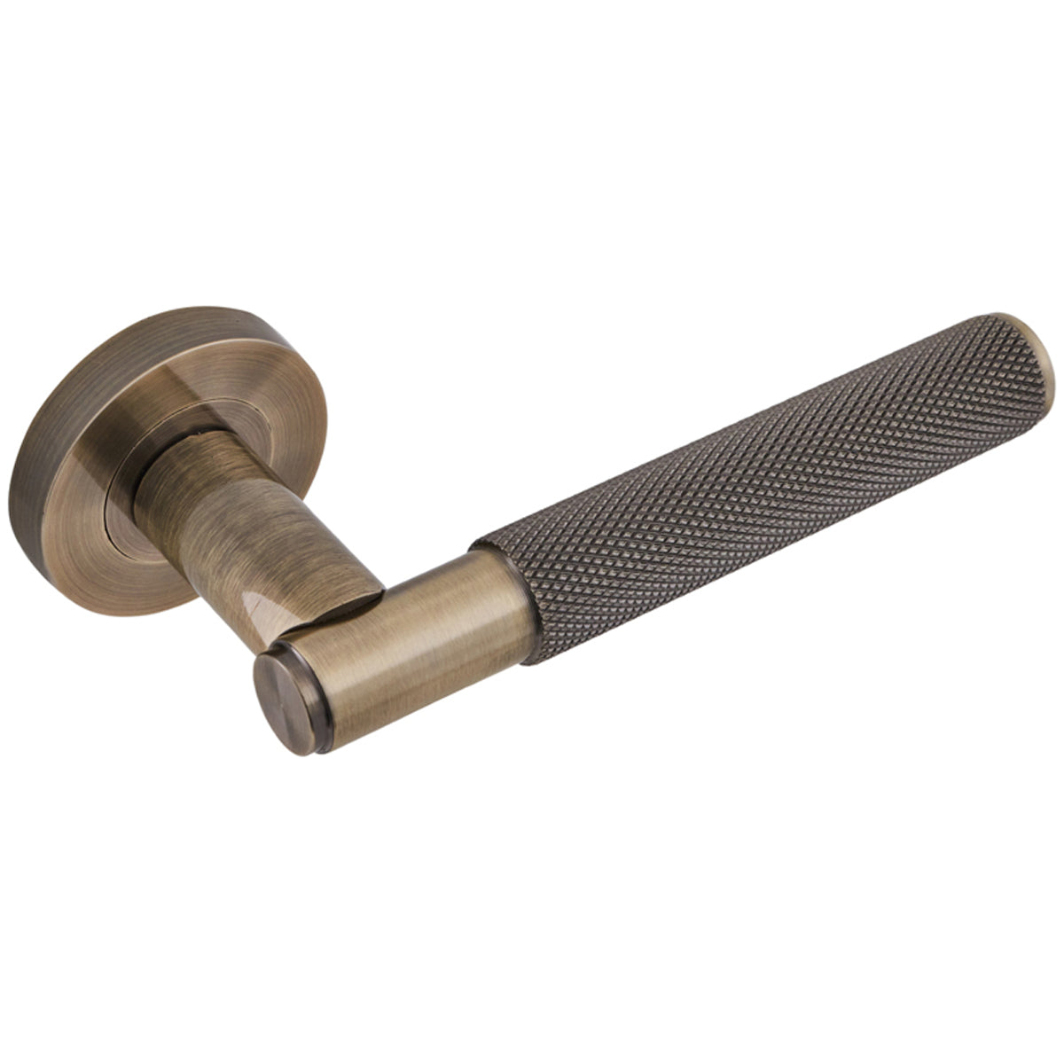 INSIGNIA KNURL LEVER HANDLE D53x140 ABZ