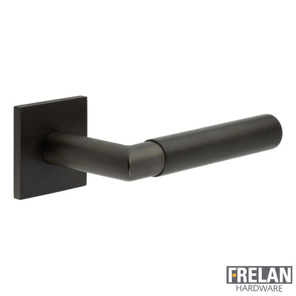 DOOR HANDLE SQUARE ROSE UNSPRUNG 135x22x69 DBZ