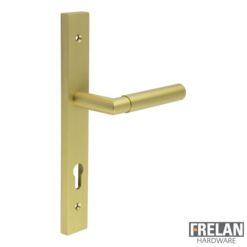 DOOR HANDLE BACKPLATE MULTI POINT 135x22x69 SBR