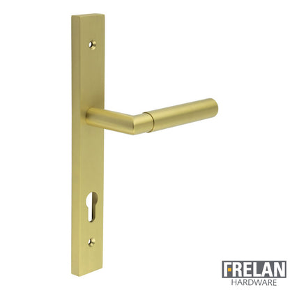 DOOR HANDLE BACKPLATE MULTI POINT 135x22x69 SBR