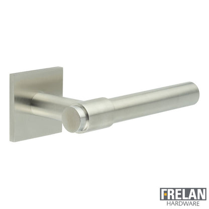 DOOR HANDLE SQUARE ROSE SPRUNG 143x20x69 SSS