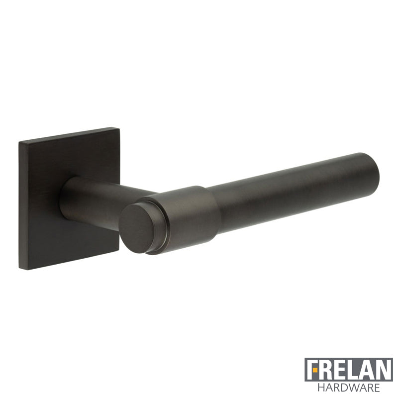 DOOR HANDLE SQUARE ROSE UNSPRUNG 143x20x69 DBZ