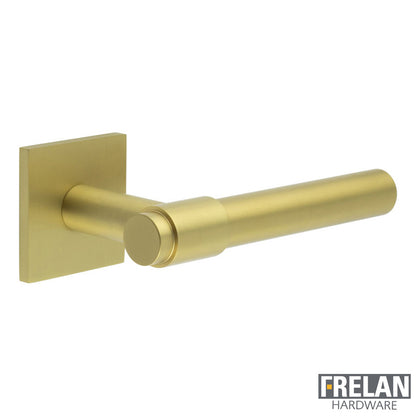DOOR HANDLE SQUARE ROSE UNSPRUNG 143x20x69 SBR