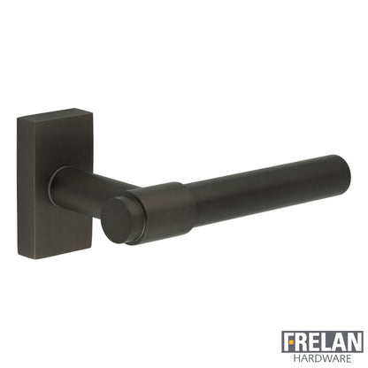 DOOR HANDLE RECTANGULAR ROSE MULTI POINT 143x20x69 DBZ